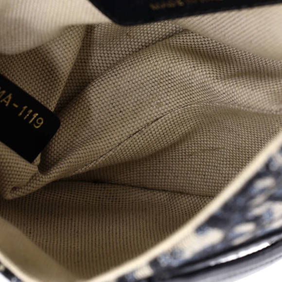 Christian Dior Mini Saddle Handbag Oblique Canvas - Picture 5 of 5